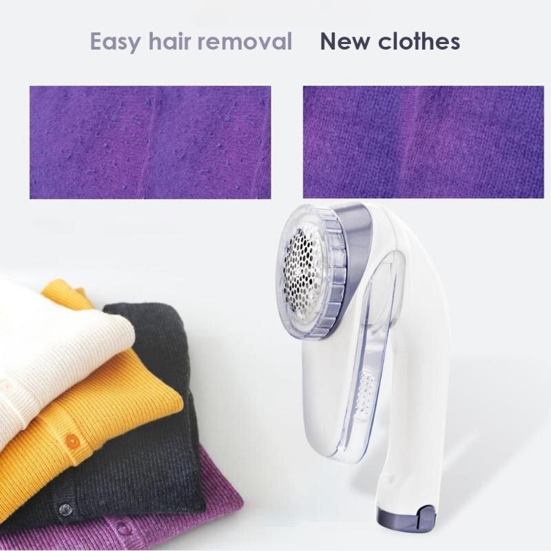 Portable Electric Lint Remover Sweater Hair Ball Trimmer Clothes Fluff Fabric Fuzz Shaver Shaving Cutter Trimmer For Home Travel