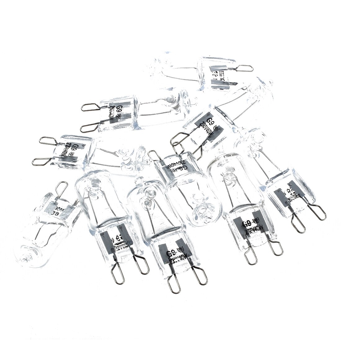 10 G9 Halogen Bulb Bulb 40W 40 Watte Bright White