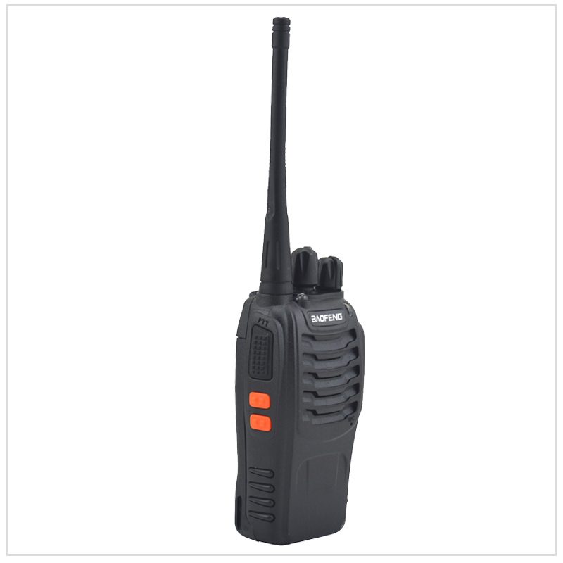 Walkie Talkie Baofeng Radio BF-888S Farbe Schwarz UHF 400-470MHz 16CH tragbar zwei-Weg Radio