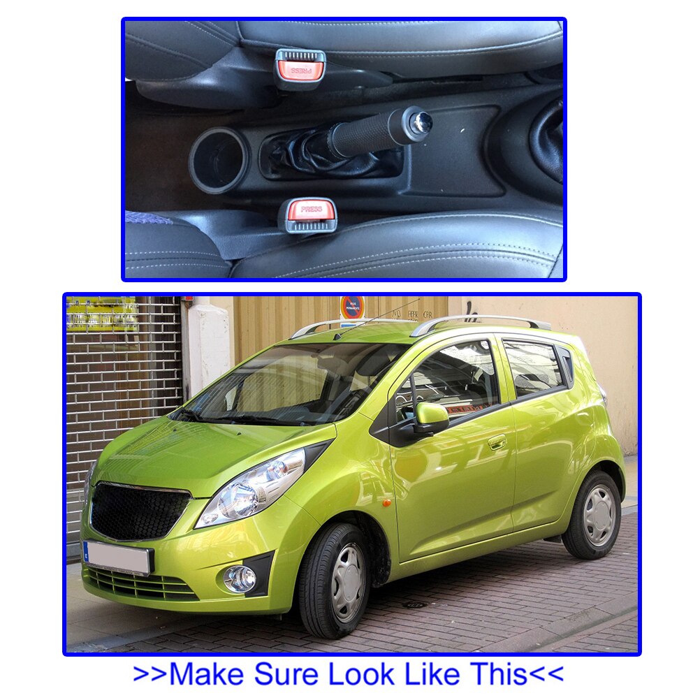 Podłokietnik dla Chevrolet iskra III 2010-2014 Daewoo Matiz czarny skórzany centrum nowe pudełko robić przechowywania funkcja modyfikacji Podkładka części