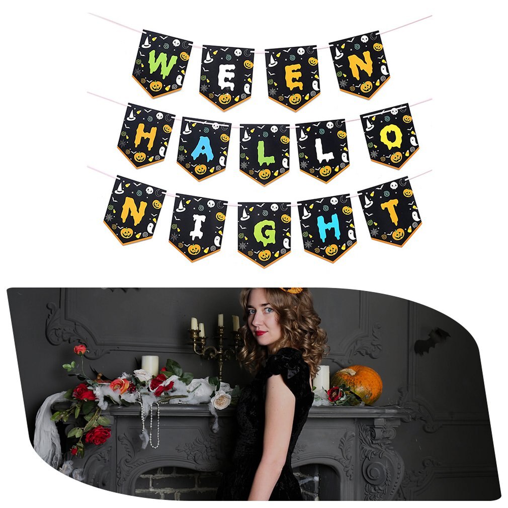 Halloween Props Party Decoration Supplies Set Party Tableware Set Complete Variety Exquisite Decoration Set 1