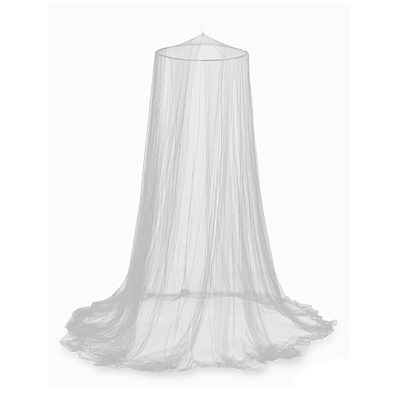 Witte Huis Bed Kant Netting Canopy Circulaire Klamboe Mosquitera Malla De Mug