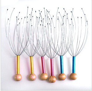 12 steel wire Head Neck Scalp Massage Massager Equipment Stress Relax