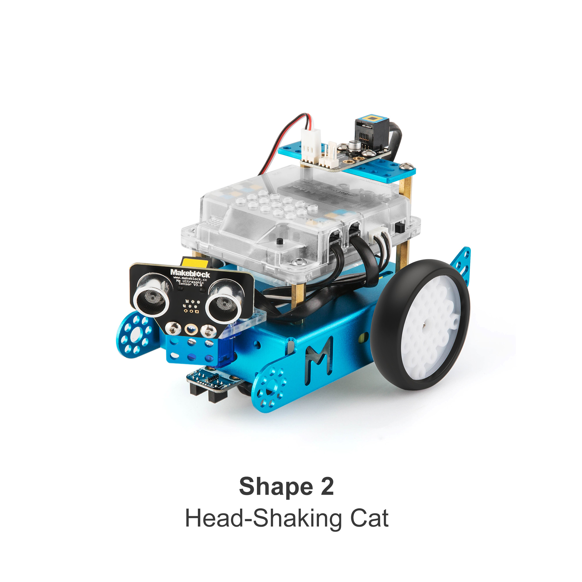 Makeblock servo cat robot add-on pack til mbot , 3- in -1 robot add-on pack , 3+  figurer