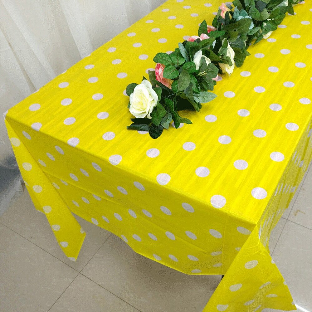 Wedding White Satin Table Cloth Rectangle Table Cover Table Overlay for Wedding Birthday Party Decors Christmas Tablecloth: Yellow