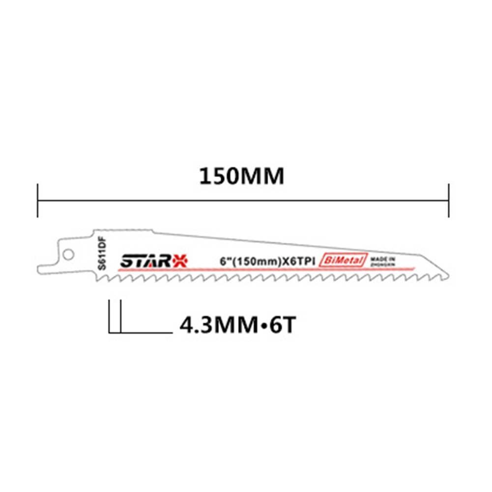 1pcs Reciprocating Saw Blade Hand Saw Saber Saw Blades For Cutting Wood/Meat/frozen-Meat/Bone/Metal Woodworking Tool