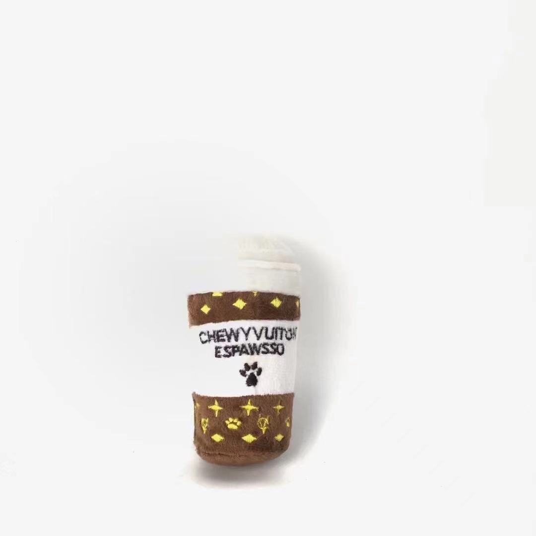 Juguetes Para cachorros, mordedores para Chihuahua, Yorkies, Chihuahua, botella con sonido, Vip, , B1314: 12.5x8cm coffee cup