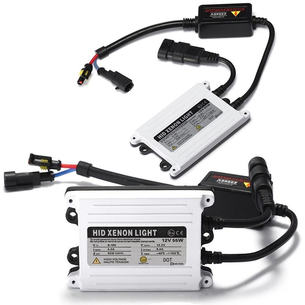 Bixenon H4 HID Kit Bi Xenon Koplampen DC 35W 55W H4-3 HID Kit Hi Lo 12V BI-XENON H4 6000K 8000K 4300K 5000K Wit