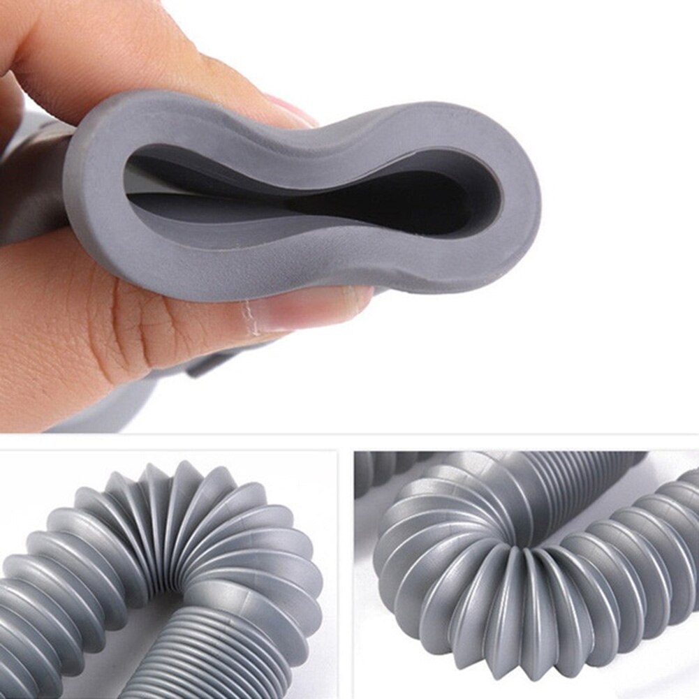 Manguera extensible para fregadero de cocina, tubo de drenaje Flexible, desodorante, 1 ud.