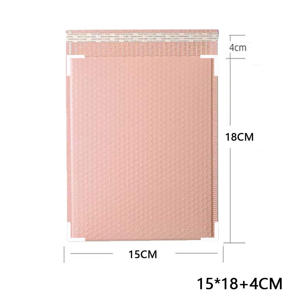 25pcs Pink polymailer envelopes Self Seal mailing bubble mailers shippping bags for small business supplies envelope fast ship: Skin 25pcs 15x18cm