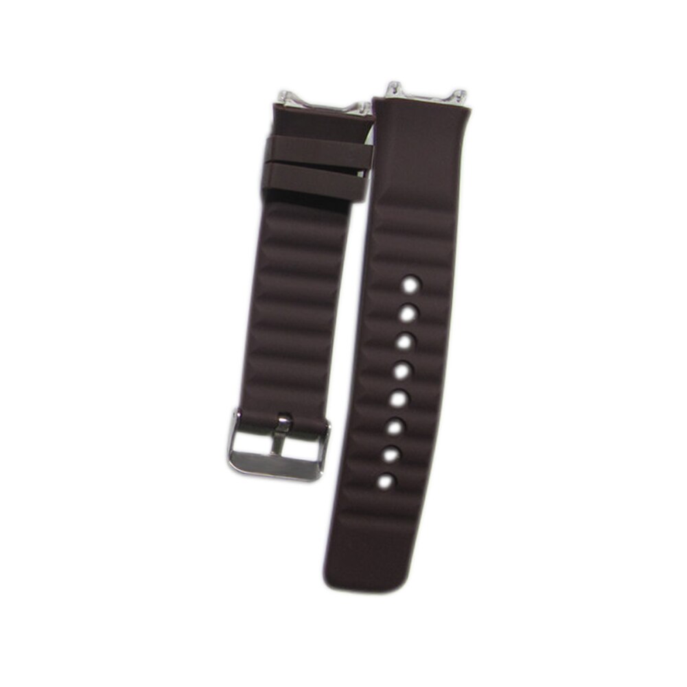 Smart Watchband Silicone Wristwatch Strap Replaceable Watches Band For DZ 09 Watch XRQ88: Brown