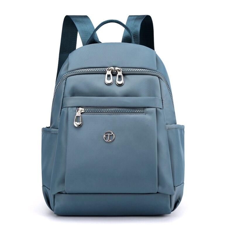 Vento Marea Reizen Vrouwen Rugzak Schooltas Voor Tiener Meisjes Vrouwelijke Grote Capaciteit Schoudertas Rode A4 Papier rugzak: LIGHT BLUE BAG