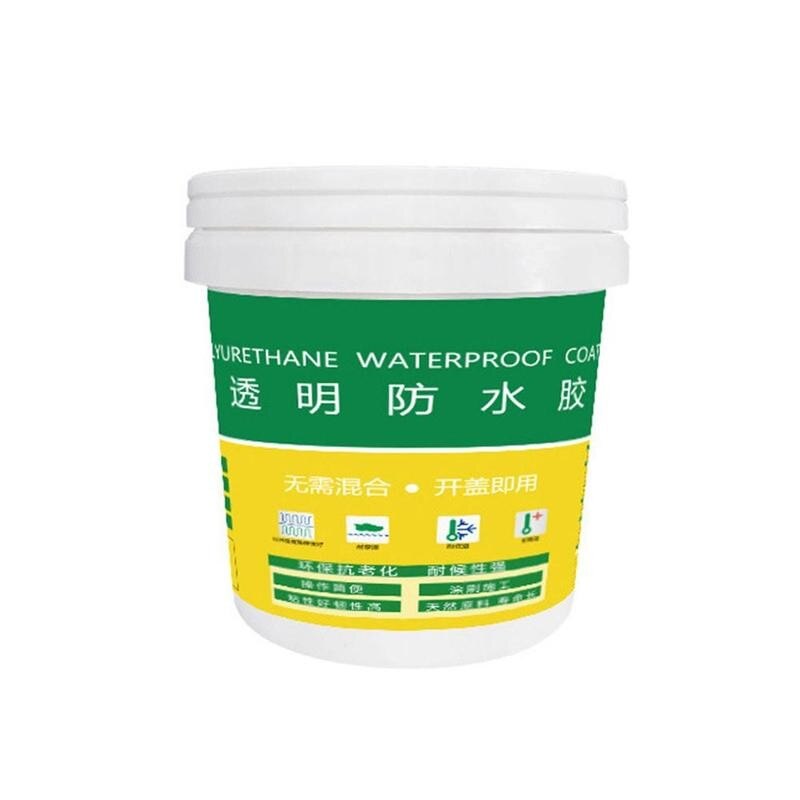 Pâte adhésive transparente en polyuréthane, 300ML, étanche, pour revêtement de toit, salle de bain, maison, O6W2