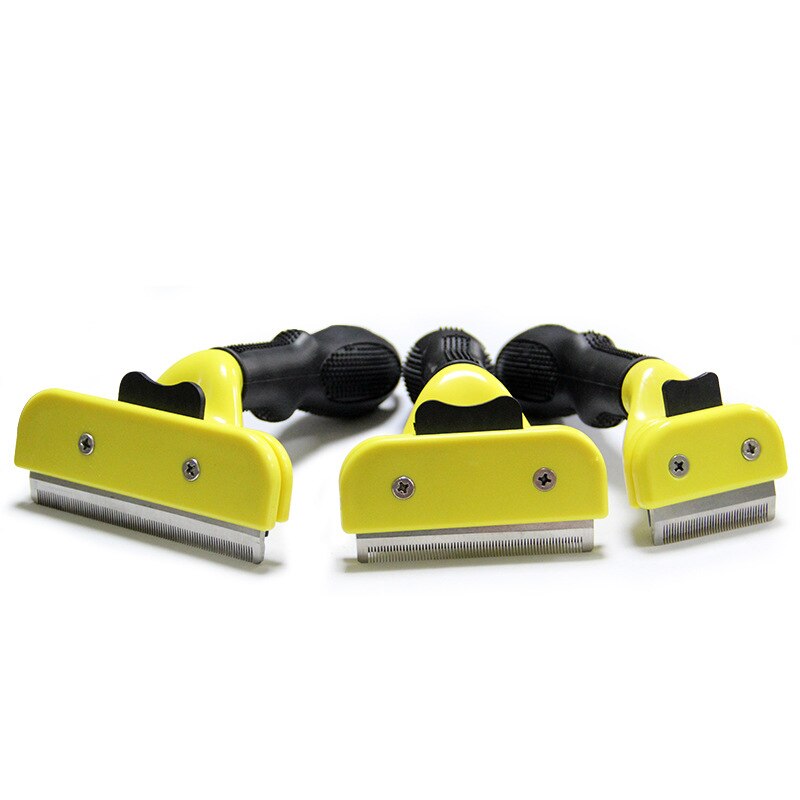 Hair Removal Comb for Dogs Cat Detangler Fur Trimming Dematting Deshedding Brush Grooming Tool For matted Long Hair Curly Pet