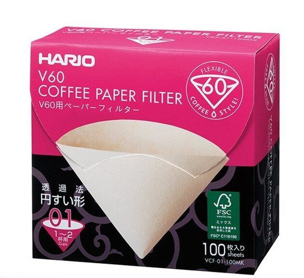Feic vcf 01 kahvin luonnonmukaiset paperisuodattimet, ei valkaisuainetta, 2 kupille, baristalle vcf -01, sopii vd -01:lle: Vcf 01 mk