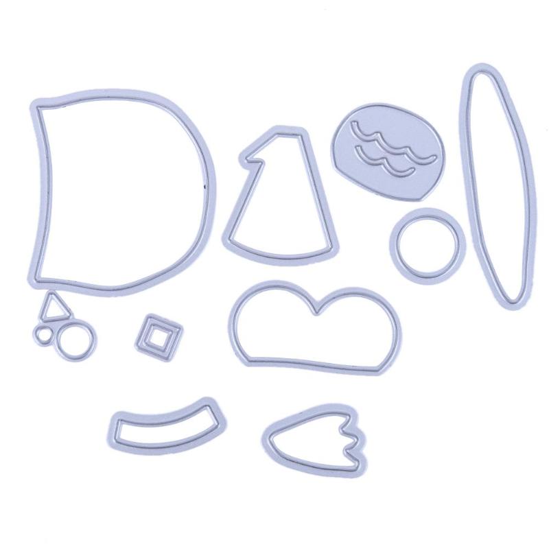 Ord metal skære dies til scrapbooking gør det selv fødselsdag påske jul fædre dag kærlighed mors dag kort fremstilling dør: 11