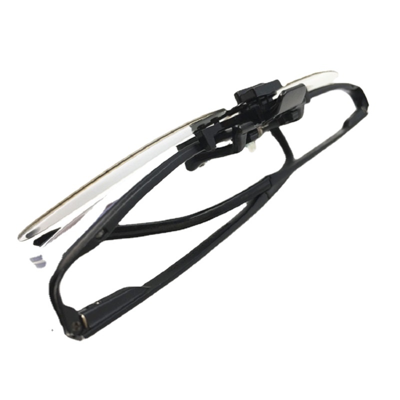 Lunettes 3D pour film TV passif IMAX cinéma, Clip circulaire passif ABS résistant aux rayures,