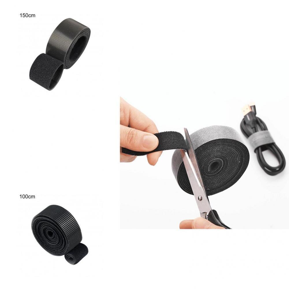 Wire Wrap Strap Unique Data Line Cable Strap Convenient Lightweight Wire Fastening Tape