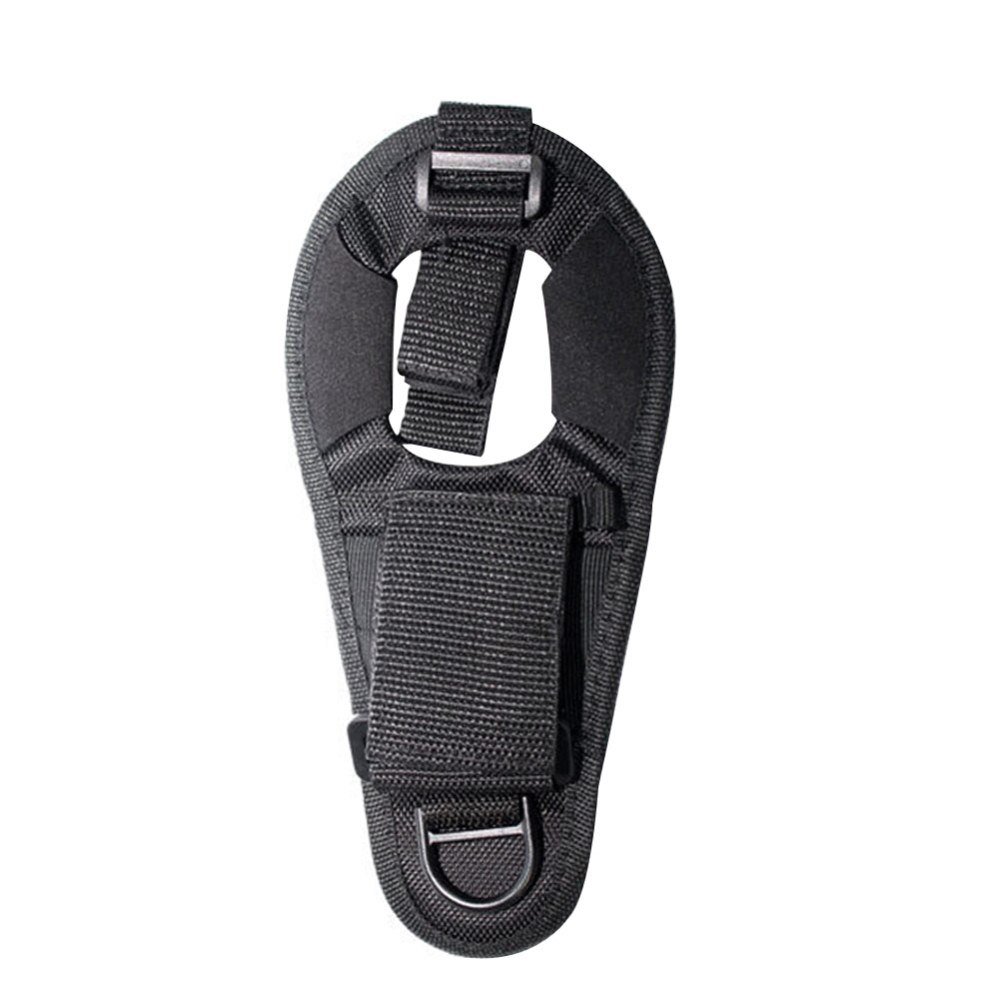 Udendørs undervands scuba buceo dyk led lommelygte holder blød sort hånd arm mount håndledsrem handske praktisk