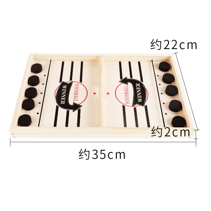 Fast Hockey Sling Puck Game Paced Sling Puck Winner Fun Toys Board-Game Party Game Toys For Adult Child Family Hockey Toy