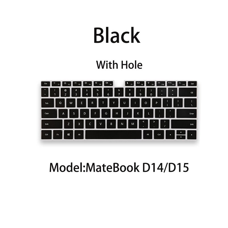 Silikon Tastatur Abdeckung für Huawei MateBook 13 14 XPro D14 D15 Laptop Notizbuch Protecter Haut Film für MagicBook 14 15: BK MateBook D14 D15