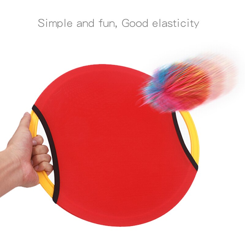 Ruizhi Children Bouncing Ball Elastic Ring Throw Catch Ball Outdoor Sports Game School Activities Beach Ball Kids Toys RZ1101