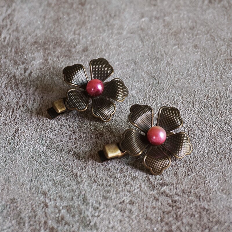 Vrouw Metalen Hair Clips Metal Haarspelden Pin Vintage Clip Barrette Zomer Accessoires Voor Haar Hoofddeksels: C106