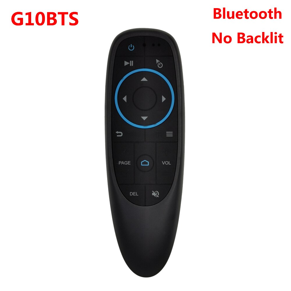 2.4G Wireless Smart Voice Remote Control G10 Gyroscope Air Mouse Backlit G10S PRO Bluetooth G10BTS for H96 Max Android TV Box: Bluetooth no backlit