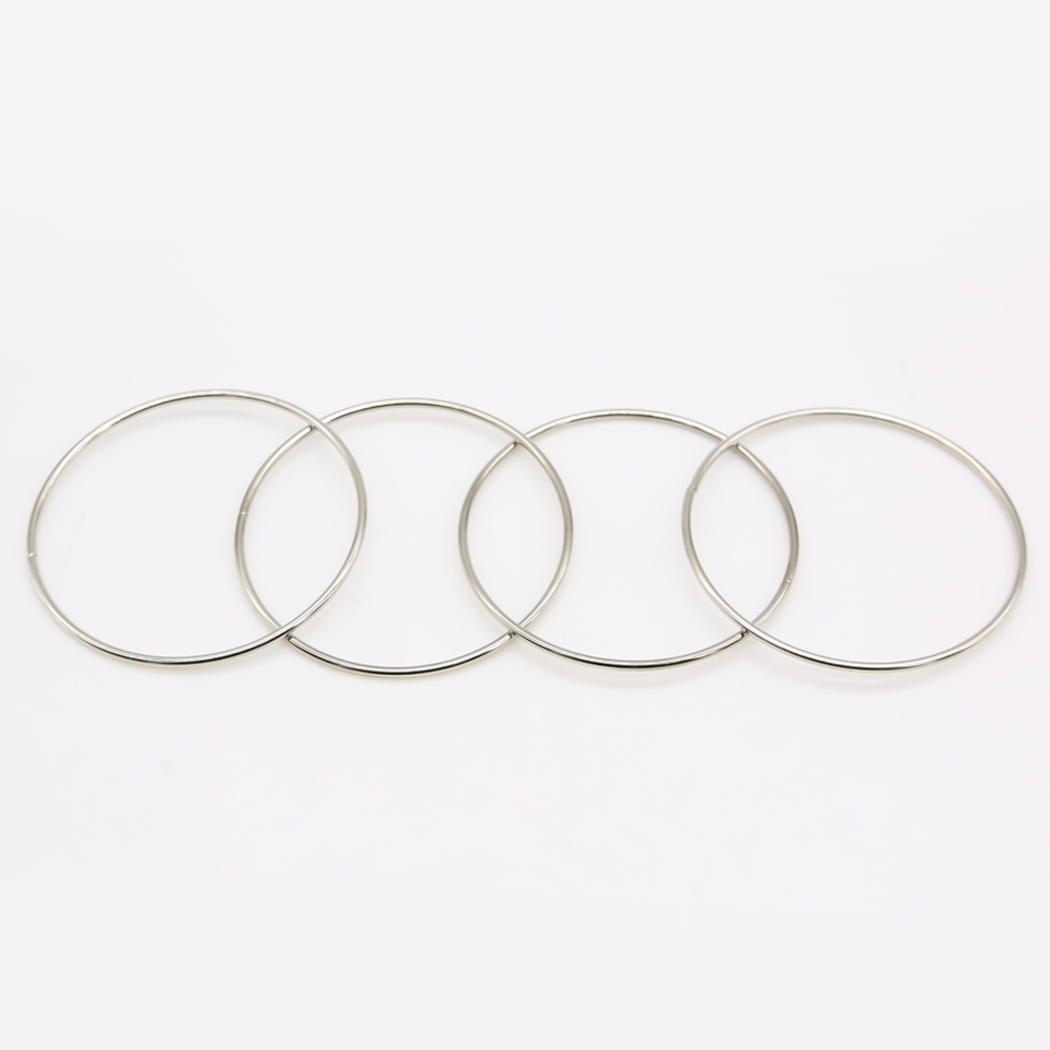1 Set King Magic 4 Chinese Ring Magic Tricks Linking Rings Set Magician Gimmick Close Up Magic Illusions