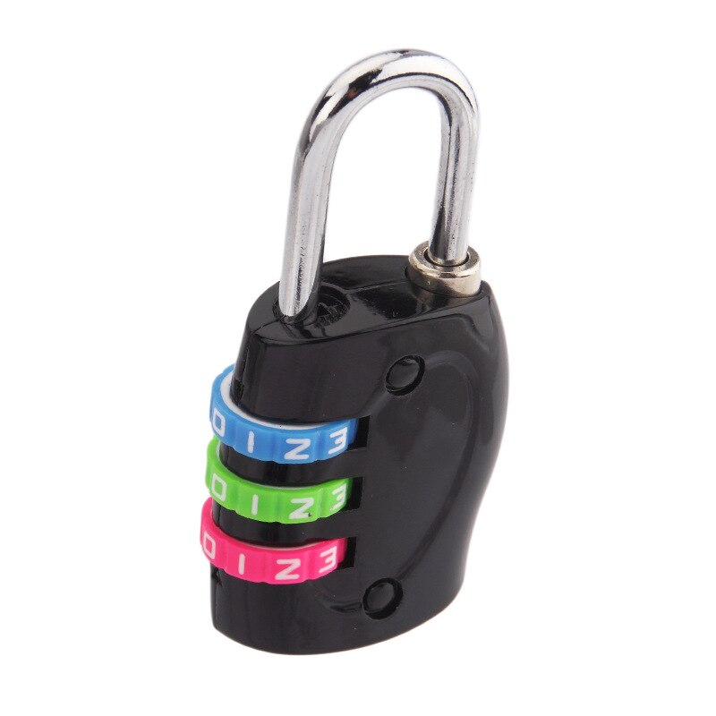 Serrure de Code Secret d'alliage de Zinc de cadenas de mot de passe de combinaison de chiffre pour des accessoires de bagage de voyage de valise de casier de gymnase