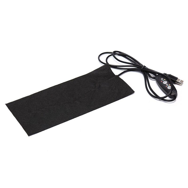 1pc 10*20mm 3 vaihteella säädettävä lämpötila usb sähköinen lämmitystyyny diy lämpöliivi takki vaatteet lämmitettävät tyynyt