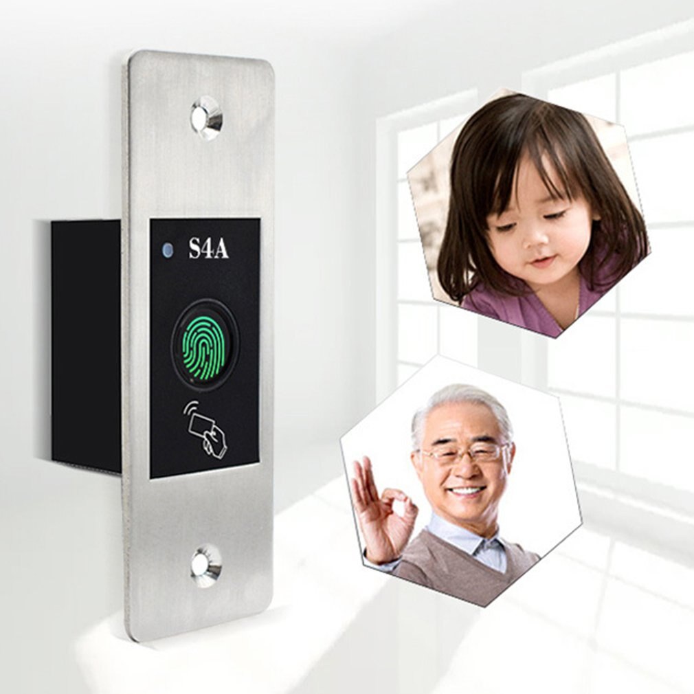 Metal IP66 Waterproof Outdoor Use Embedded Biometric Fingerprint Access Controller Standalone RFID Card Door Access Control