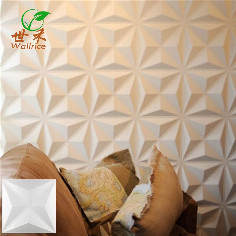 Three-dimensional Board 3D Stereo Television Sofa Background Feature Wall KTV Restaurant Bedroom Decoration Material Clothin