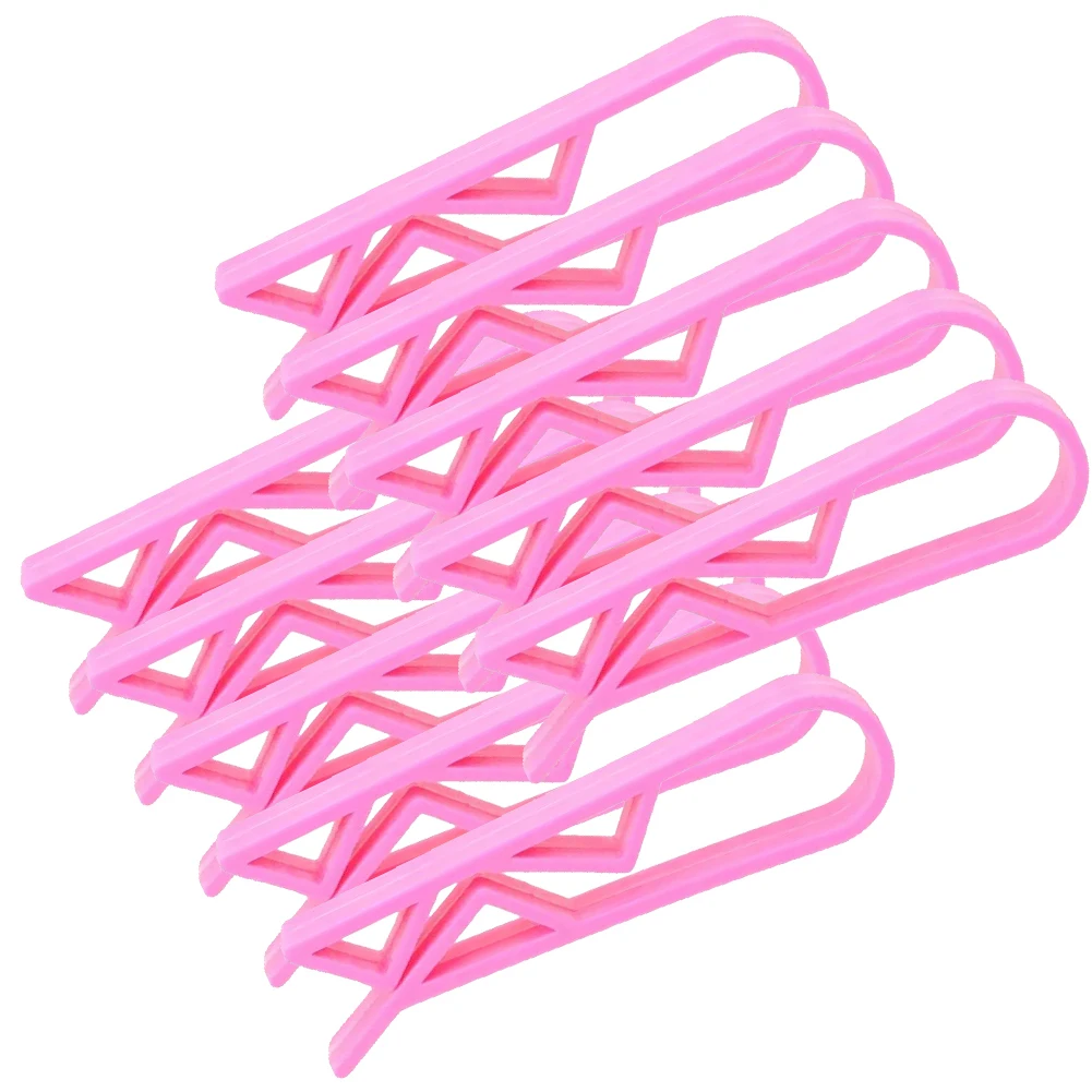 Clips de sac poubelle en plastique, accessoires de cuisine, sac poubelle, Clip fixe, organisateur de maison, support de verrouillage de poubelle, 4/10 pièces: kaki foncé