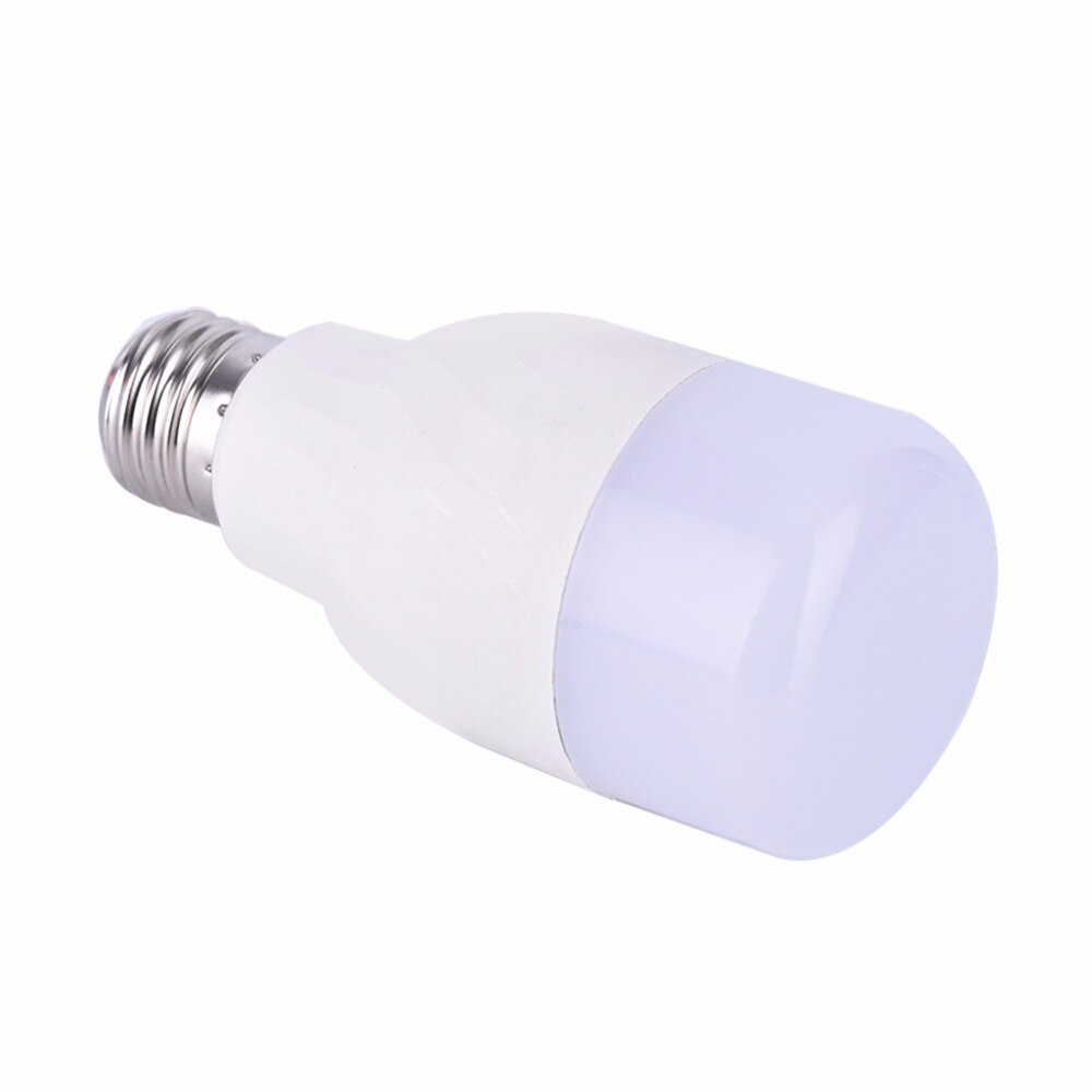 Led smart pære  e27 b22 12w 600 lumen rgbw farve pære wifi smartphone fjernbetjening