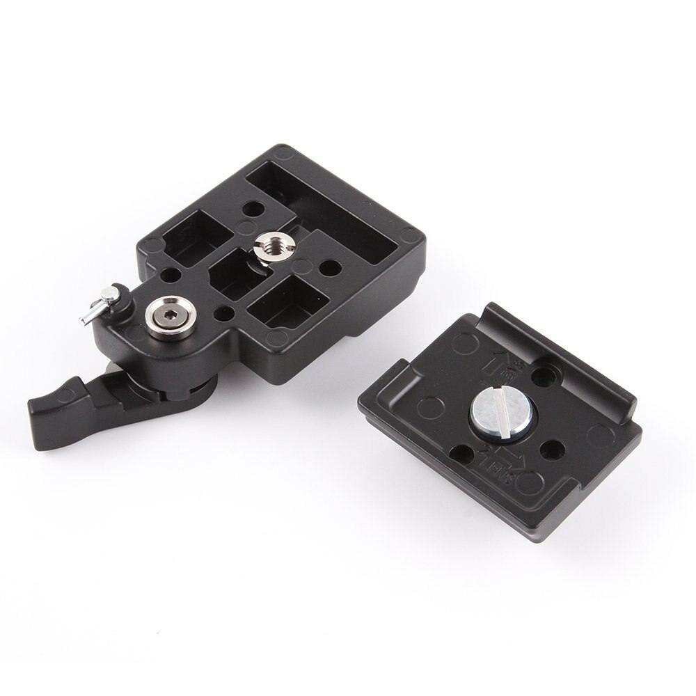1 pièces fixation rapide universelle plaque SLR DSLR caméra lentille trépied pince plaque adaptateur trépied monopodes pour trépied monture vis