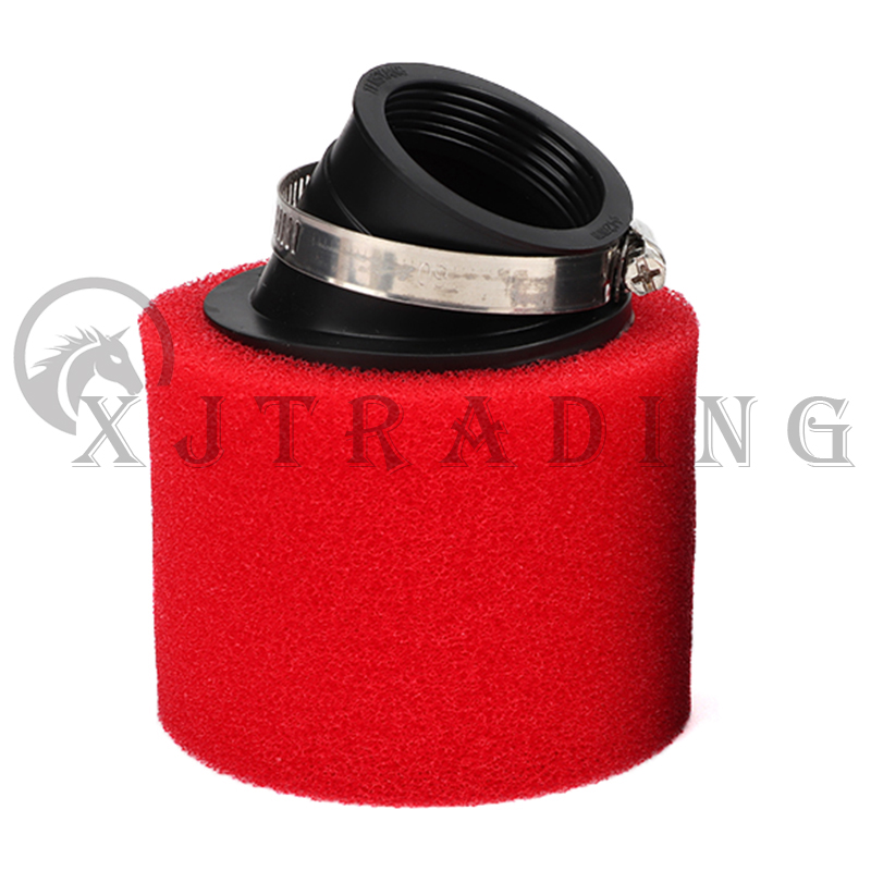 Motorfiets Scooter Dirt Pit Bike Bromfiets Onderdelen 35mm 38mm 42mm 45mm 48mm 50mm 60mm Bocht Elleboog Hals Schuim Luchtfilter Spons Cleaner