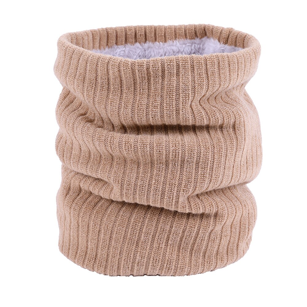 Écharpe épaisse et chaude en velours pour hommes, Protection du cou, bavoir en coton de , résistant au froid, pour l'équitation en plein air