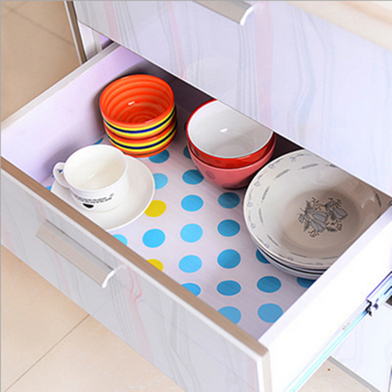 printed antibacterial ambry mat moistureproof cupboard drawer paster waterproof skidproof bureau chest pad garderobe sticker mat