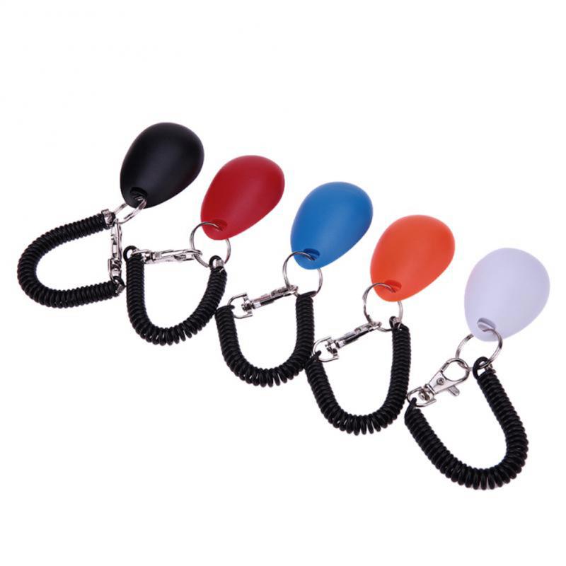 Pet Trainer Dog Training Clicker Pet Dog Trainer Aid Guide Dog Training With Wrist Strap Dogs Train Click Pet Products