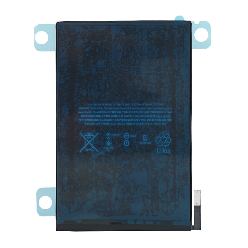 100% Capacity 5124mAh A1546 Replacement Battery For iPad mini 4 A1538 A1550 0 Cycly Battery Batteries +Tools