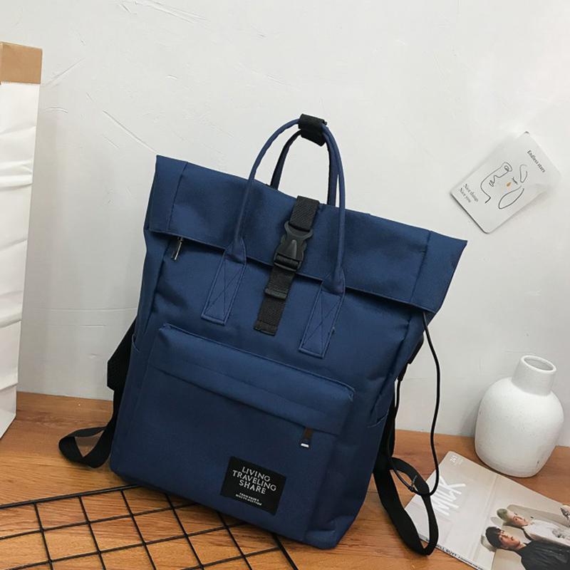 Rygsæk kvinder rygsæk laptop kvindelig rejse skuldertasker rygsæk mochilas kvindelig mumie taske feminina tasker: Blå