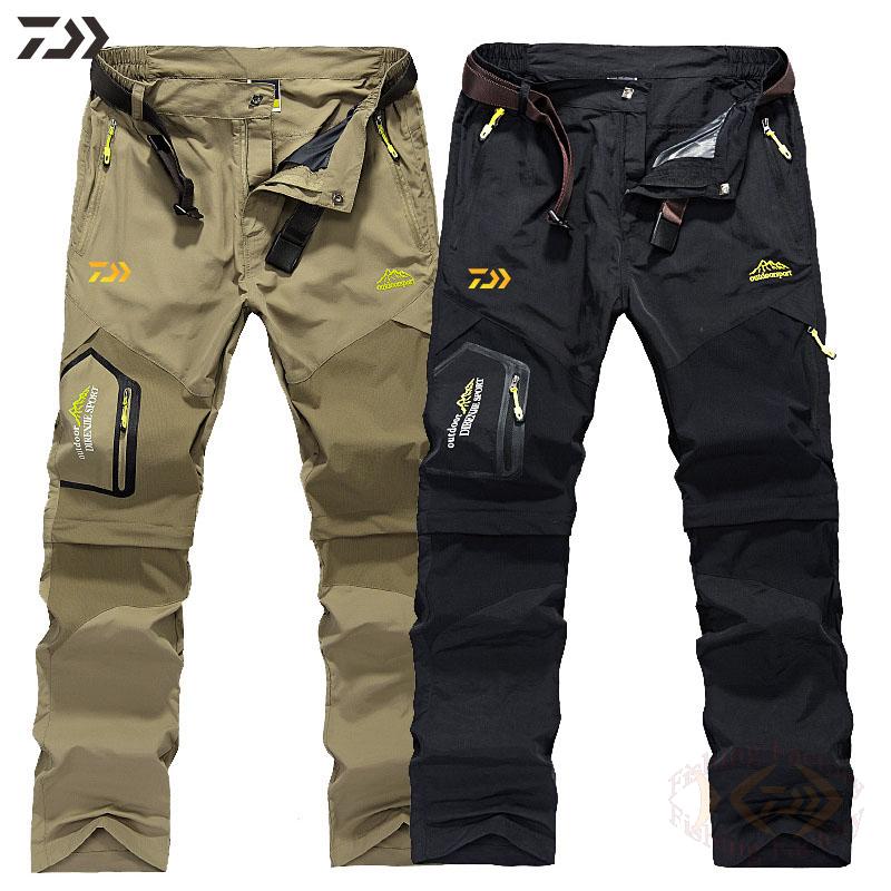 Daiwa Vissen Kleding Herfst Dunne Sneldrogend Joggingbroek Voor Vissen Effen Verwijderbare Outdoor Ademend Sport Vissen Kleren