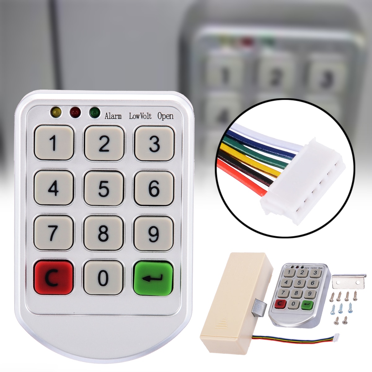 Electronic Digital Password Lock Digital Key Pad N... – Vicedeal