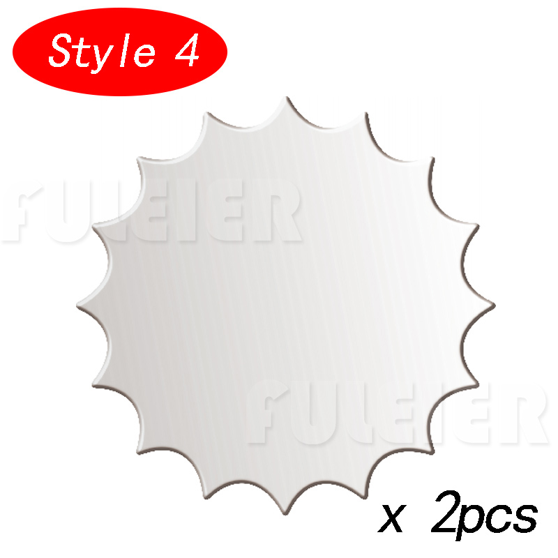 2Pcs Blume Form Acryl Kuchen Discs DIY Kunst Blank Board Kuchen Werkzeug Buttercreme Glättung Kuchen Dekorieren Werkzeug Backen Pan tablett: Armee Grün / Rund