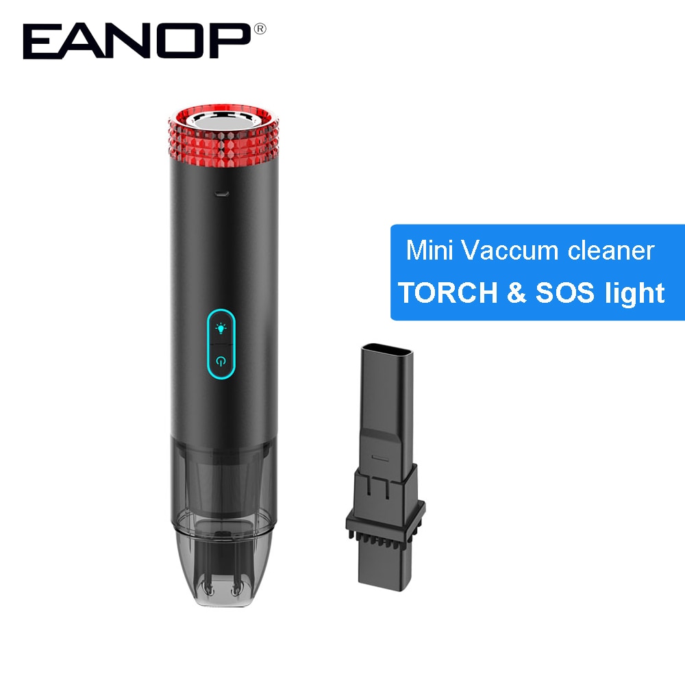 Eanop p700 robô aspirador de pó portátil 3 em 1, aspirador de pó portátil embutido, 4400mah, aspirador automático 4000pa forte sucção para casa do carro