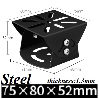 Cardan Joint, Steel and Stainless Steel, PT Joint, Aluminum Alloy Universal Joint CCTV Camera Mounting Bracket 360 Degree Adjust: SKY BLUE