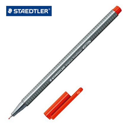 STAEDTLER 334 Triplus Fineliner bolígrafos brillantes colores lápiz de líneas finas rotuladores de arte/15/20/30/36/42/48 colores 0,3mm para pintura