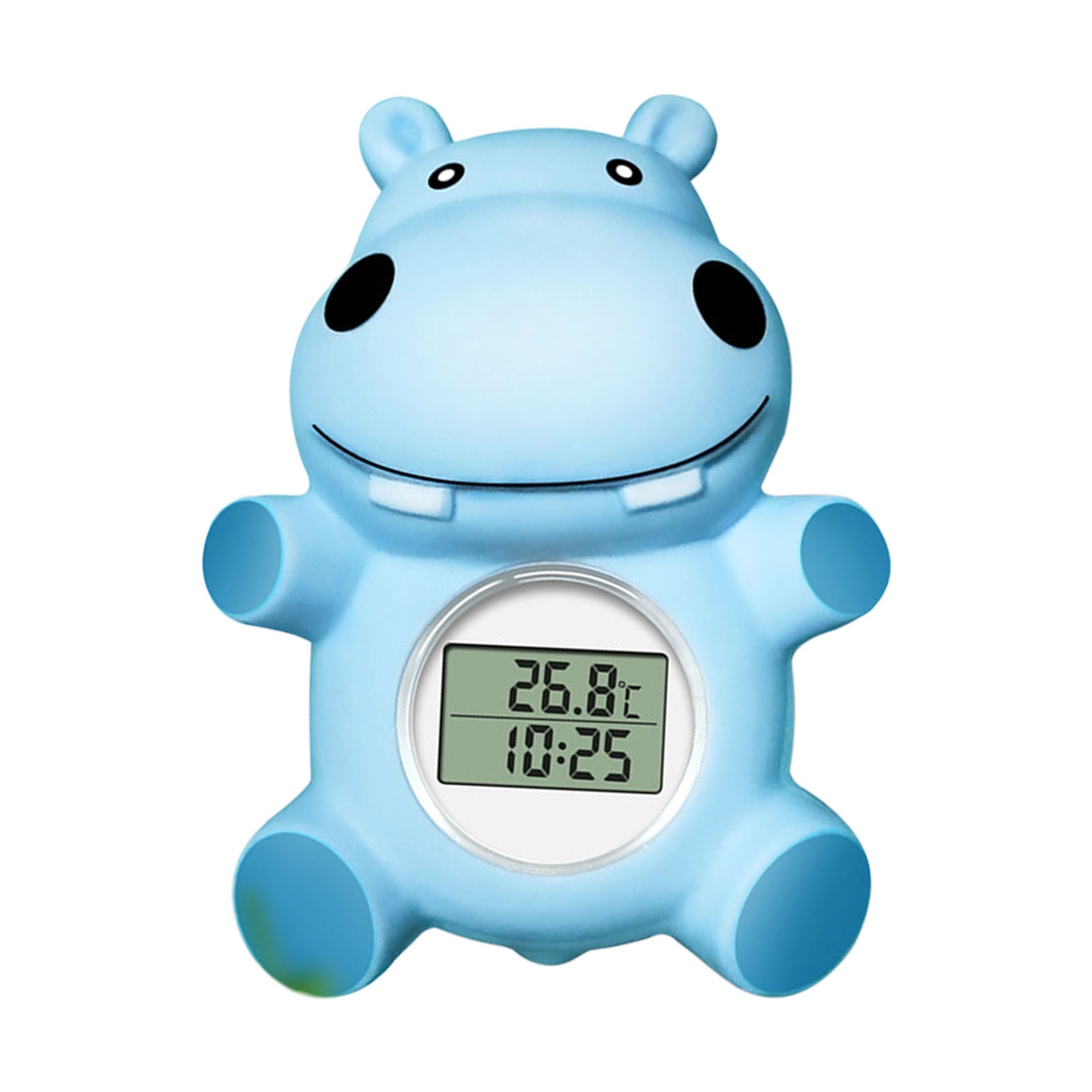 Bathroom Water Thermometer Bath Waterproof Digital Thermometer Floating animal Infant Sensor LED Warning Bathtub Alarm Chronogra
