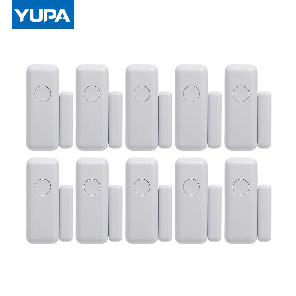 Yupa 433Mhz Wireless Window Deur Magneet Alarm Sensor Deur Detector Voor Smart Home Security Systeem